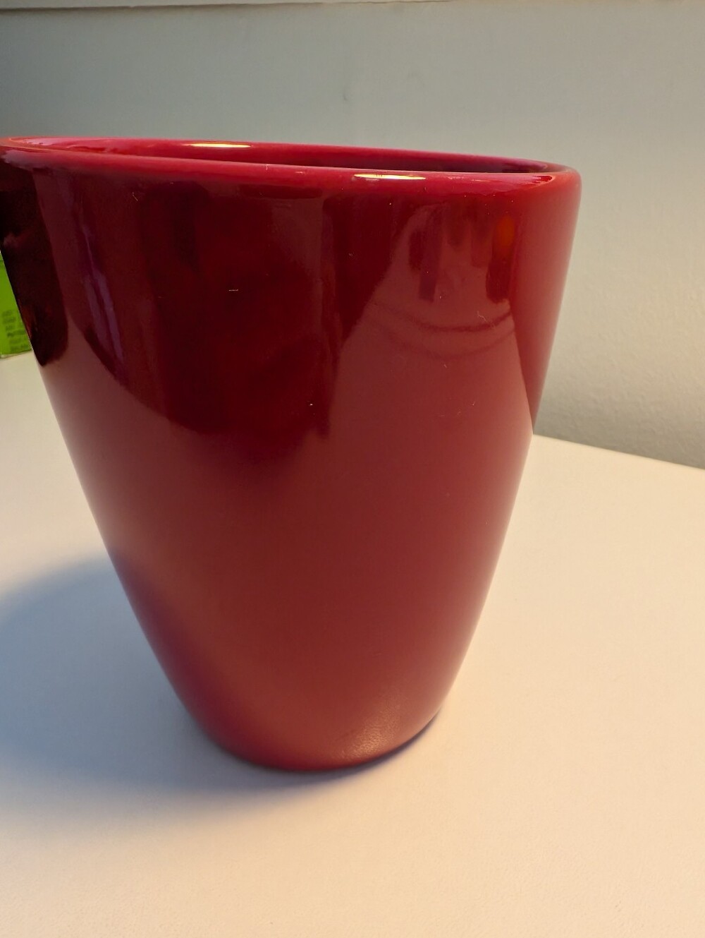 Vintage Höganäs Keramik Sweden Red Ceramic Apothecary Mustard Jar Pot